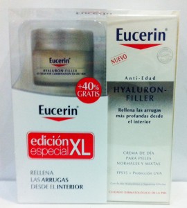 Eucerin Hyaluron Filler para pieles normales o mixtas.
