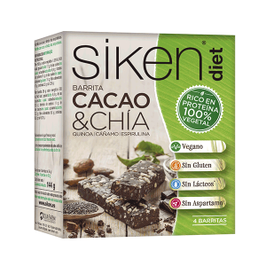 Barritas Cacao Chia Siken Diet en Farmaconfianza